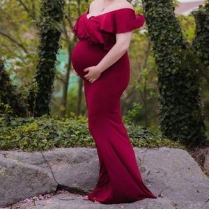 Maternity photoshoot dress